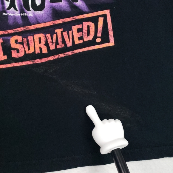 Vintage I Survived Tower Of Terror The Twilight Zone Walt Disney World T-shirt - Picture 11 of 12